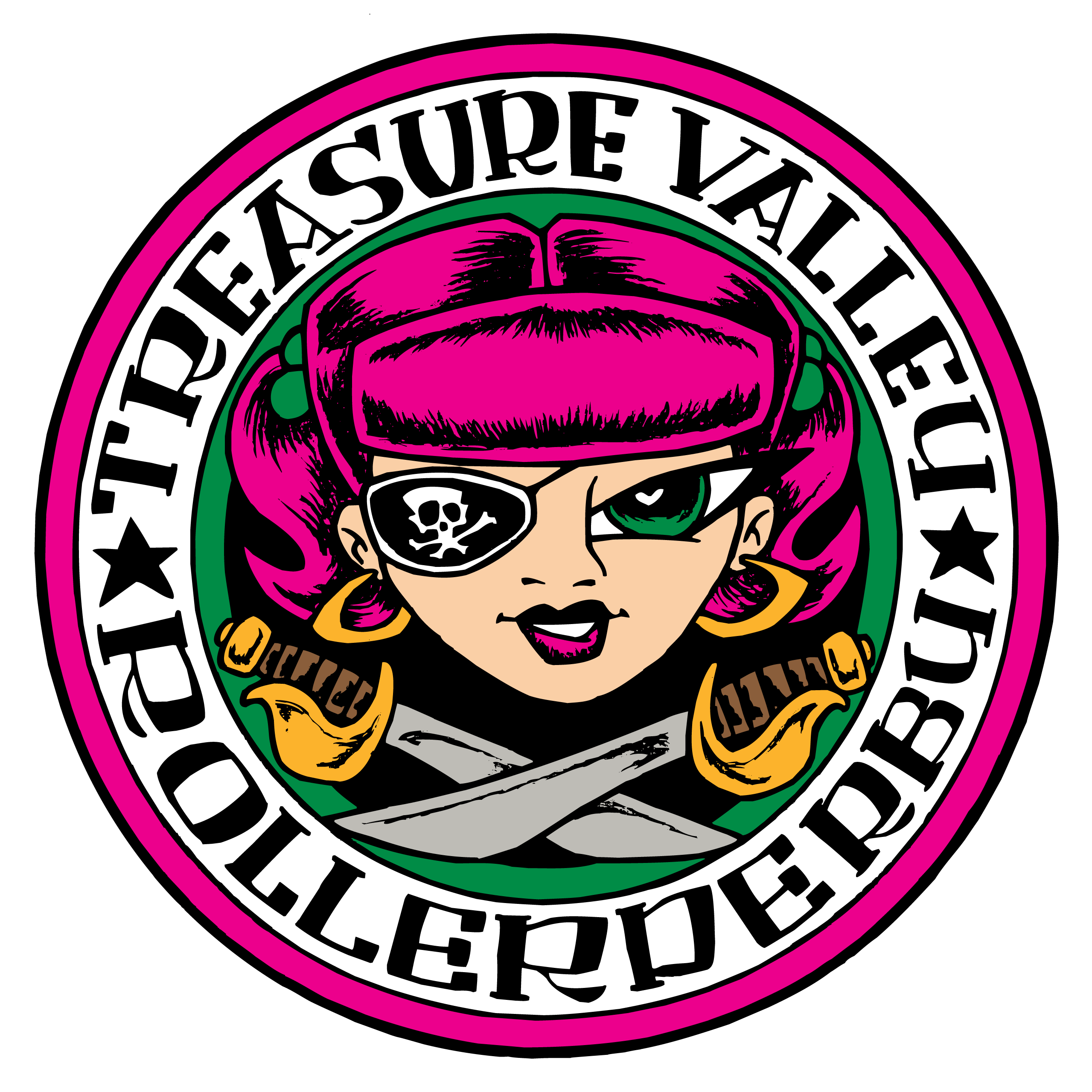 Treasure Valley Roller Derby Logo